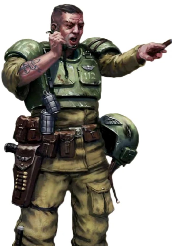 Guardsman Sergeant - Warhammer 40,000: Dawn of War - Winter Assault ...