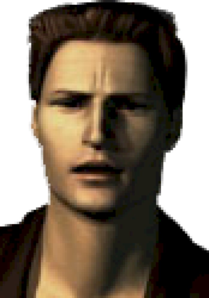 Silent Hill 1: Harry Mason walking in the dark, over the