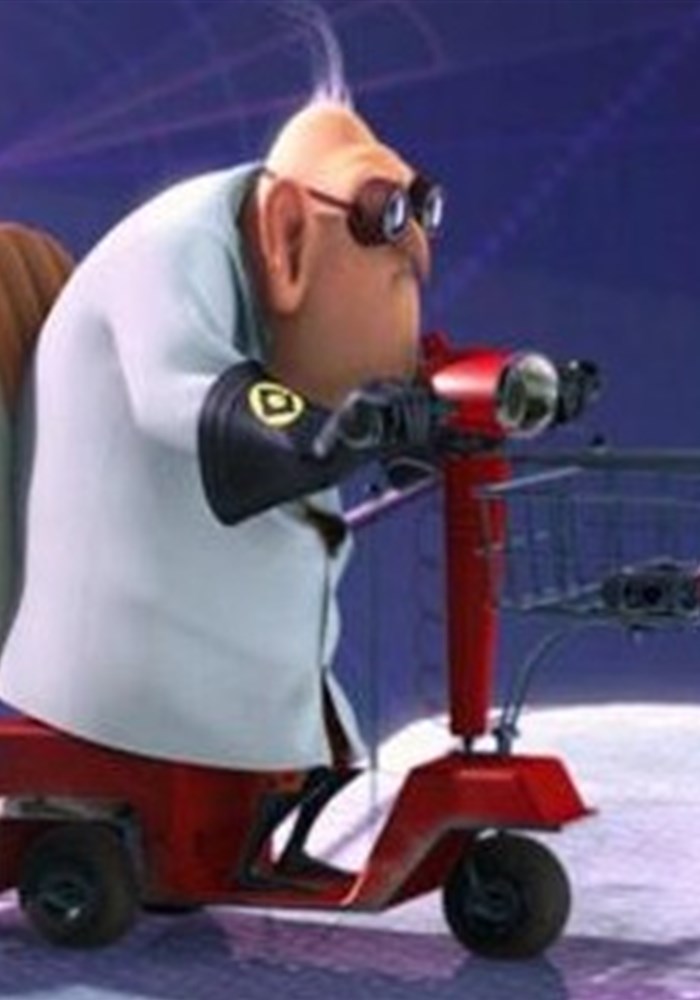 doctor nefario from despicable me as a nazi scientist