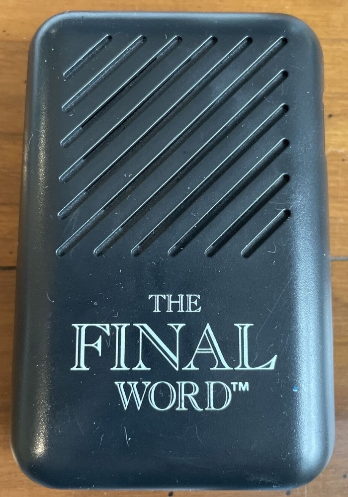 The final sales word toy