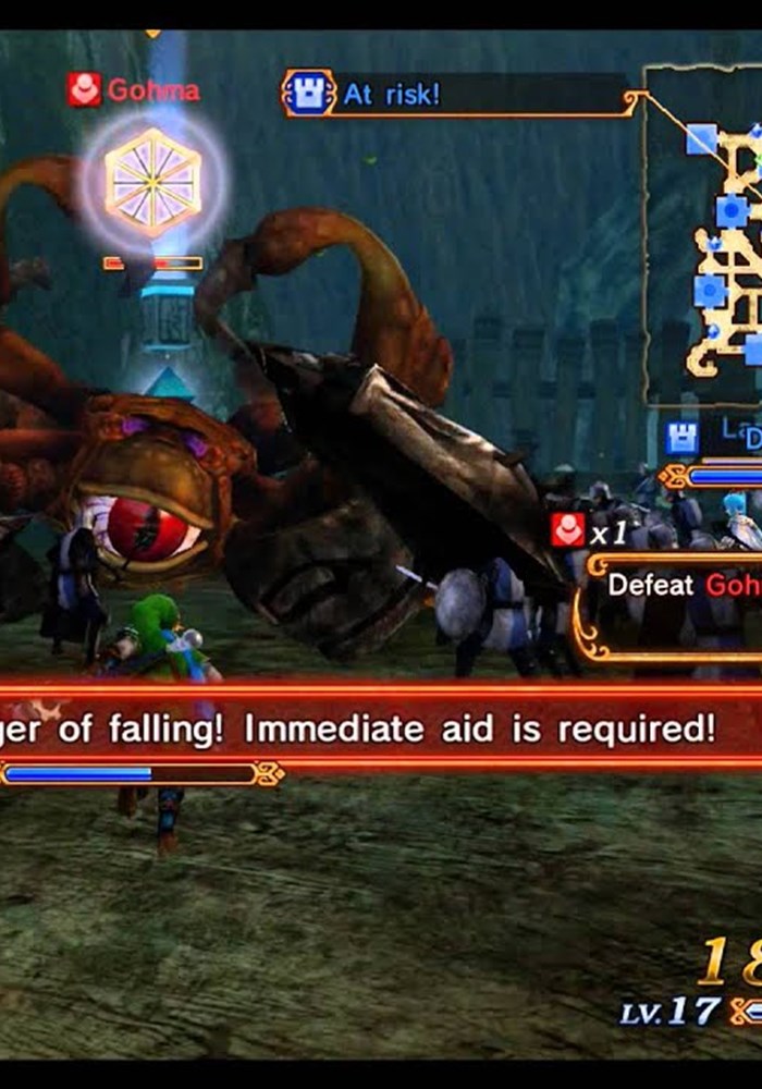 Gohma Hyrule Warriors Boss Voices Wii U