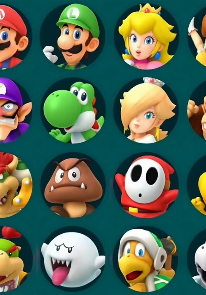 Super Mario Party - All Characters 