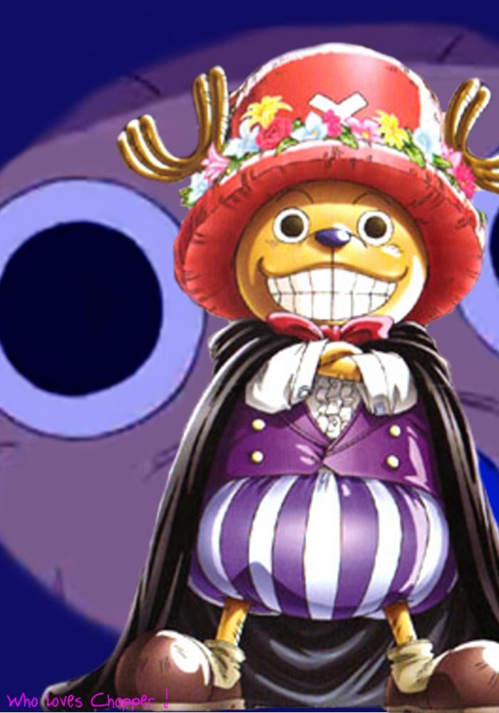 Download One Piece Phone Chopper And Monster Point Wallpaper