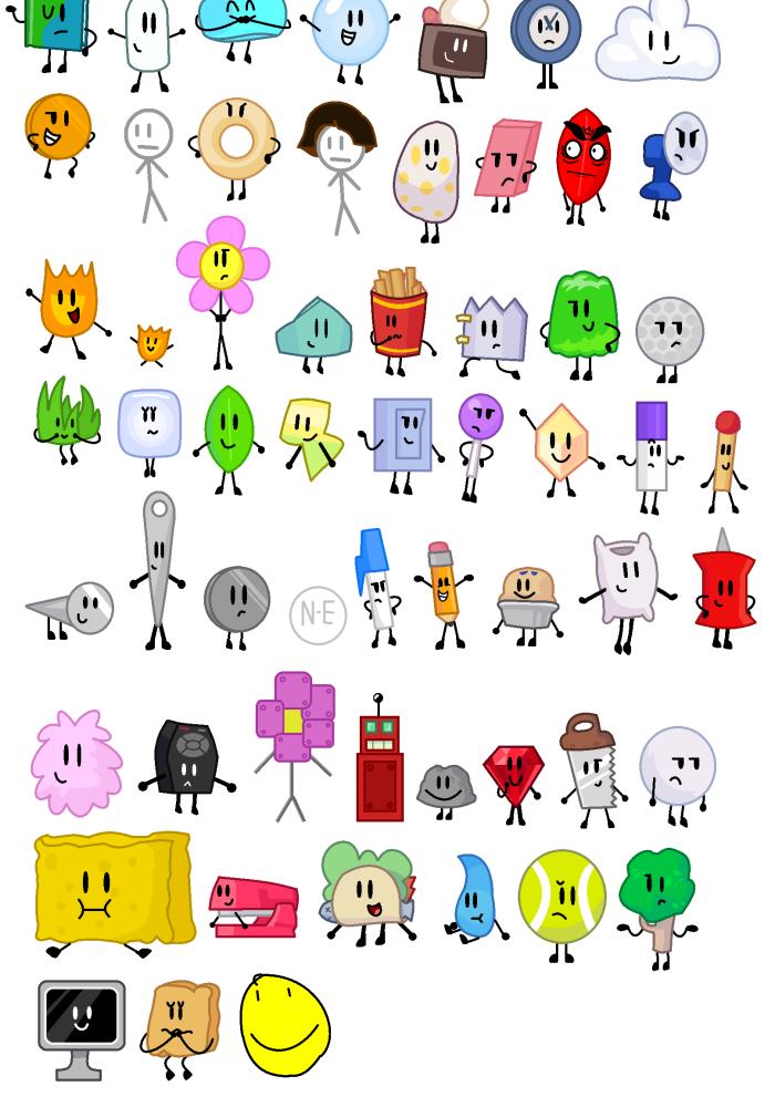 Random bfdi sounds Soundboard