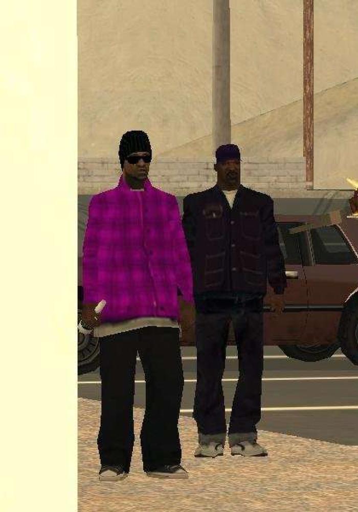 Download Male skins from Free Fire for GTA San Andreas (iOS, Android)
