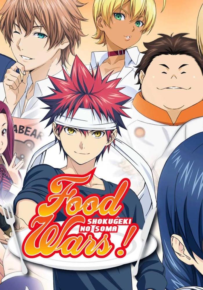 Lets Review FOOD WARS Season 1  Shokugeki no Soma  ANIME Girlz  Manga   YouTube