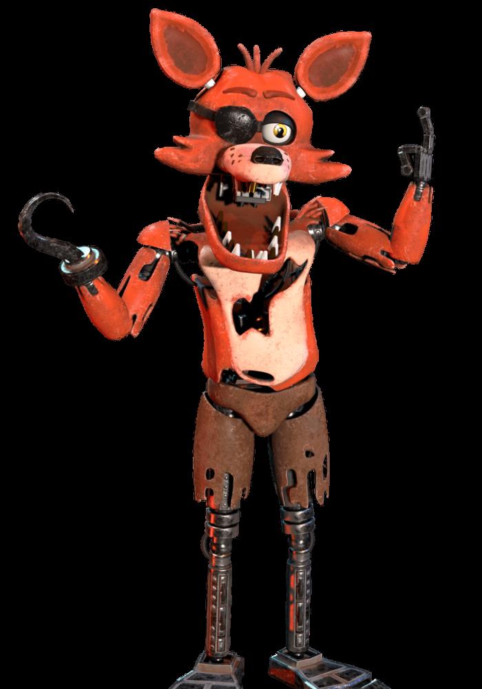 withered foxy fnaf comp