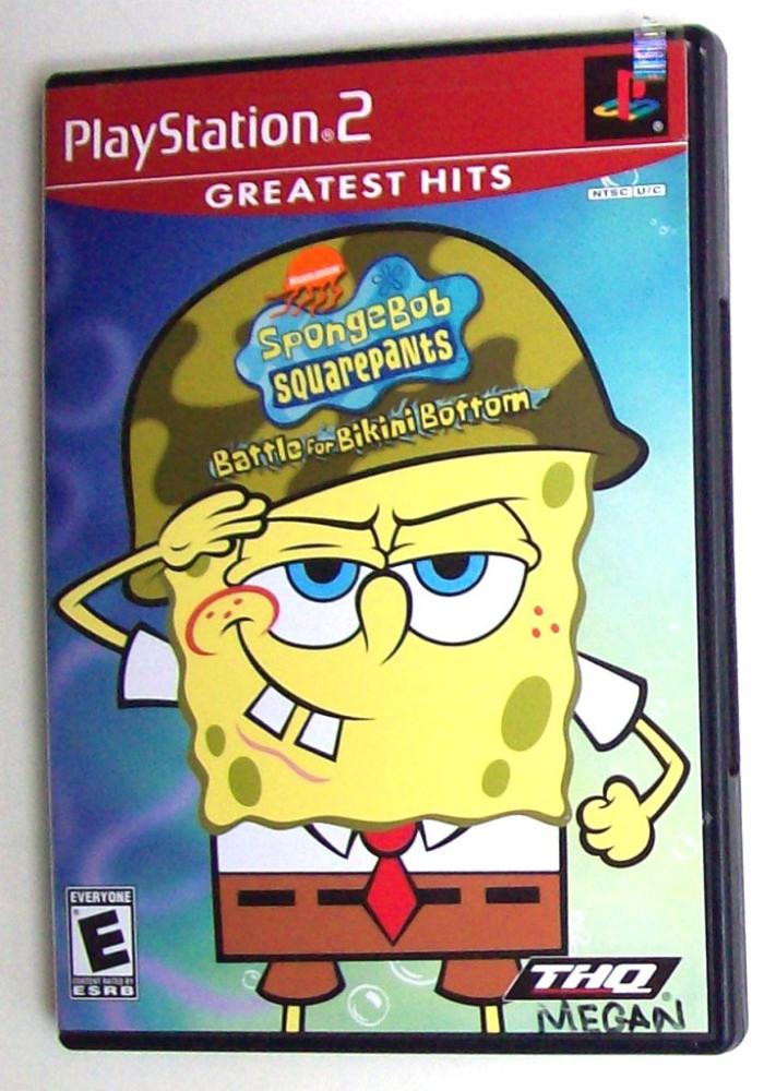 PlayStation 2 - SpongeBob SquarePants Battle for Bikini Bottom ...