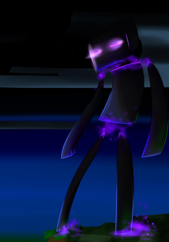 Minecraft Enderman wallpaper by shinxanta - Download on ZEDGE™ | d0dd