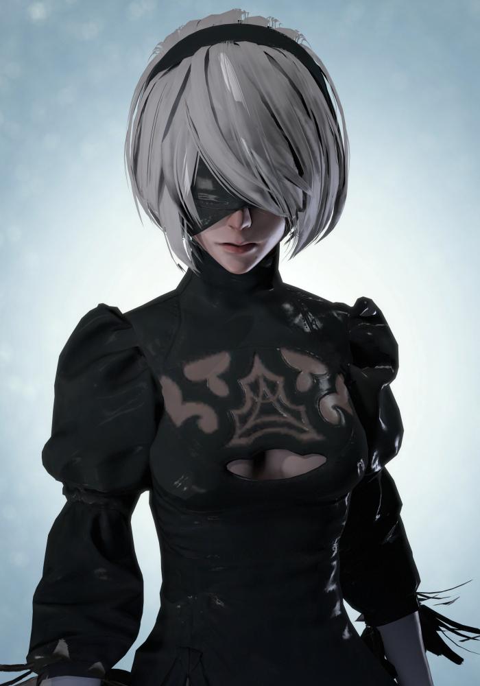 💬 2B (YoRHa No. 2 Type B) TTS Computer AI Voice