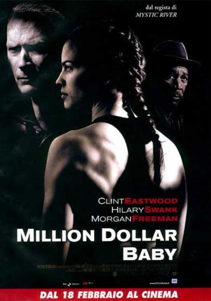 Million dollar baby перевод. Морган Иствуд малышка на миллион. Малышка на миллион Постер. Малышка на миллион (2004) Постер.