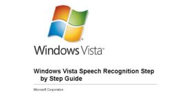 Windows Vista speech recognition Windows Vista speech recognition captures the essence of modern technology, transforming