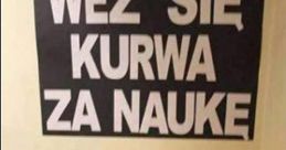 Bierzemy się kurwa do pracy "Bierzemy się kurwa do pracy." These words cut through the air, sharp and commanding. The