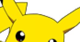 Cheerful Pikachu with bright yellow fur and big eyes, celebrating the joy of "Hey You, Pikachu!" gaming moments.