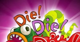 Colorful cover art for "Die! Die! Die!" on PS Vita features a quirky monster and vibrant, cartoonish graphics.