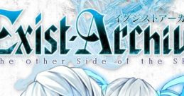 Characters from Exist Archive: The Other Side of the Sky, featuring striking visuals and dynamic anime style.