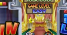 Wario battles enemies in Dr. Mario 64, showcasing score 0043600 at easy level, stage 8, with viruses remaining.