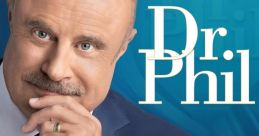 Dr. Phil poses confidently, wearing a suit, engaging viewers with his signature thoughtful expression.