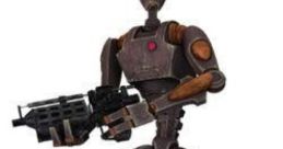 BX Commando Droid (Star Wars Battlefront II-Clone Wars, PRETRAIN) Type your text to hear it in the voice of BX Commando