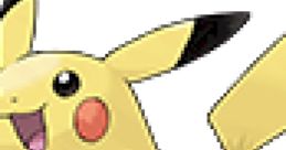 Pikachu joyfully poses, showcasing its iconic yellow color and signature tail, perfect for "Pokemon Snap" adventures.