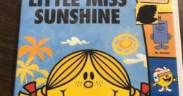 Little Miss Sunshine DVD cover featuring cheerful characters from "The Mr Men Show" and the tagline "Fun In the Sun!