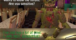 Springtrap (the interviewed) Type your text to hear it in the voice of Springtrap (the interviewed).