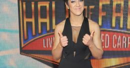 Bayley (WWE) Type your text to hear it in the voice of Bayley (WWE).