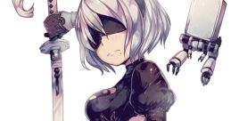 2B - NieR:Automata Type your text to hear it in the voice of 2B - NieR:Automata.