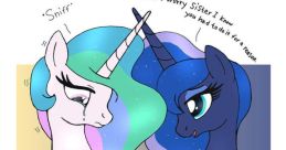 Princess Celestia and Princess Luna (MLP:FiM) Type your text to hear it in the voice of Princess Celestia and Princess