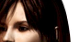 Angela Orosco from Silent Hill 2, showcasing her intense expression and distinct hairstyle in a compelling close-up.