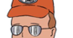 Dale Gribble from King of the Hill, sporting sunglasses and an orange cap, embodies his quirky persona in Season 1.