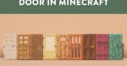 Minecraft Door Type your text to hear it in the voice of Minecraft Door.