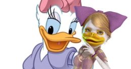 Daisy Duck (Mangio-Crepe) Type your text to hear it in the voice of Daisy Duck (Mangio-Crepe).