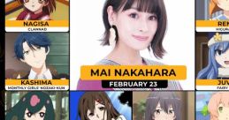 Mai Nakahara (Japanese Voice Actor) Type your text to hear it in the voice of Mai Nakahara (Japanese Voice Actor).