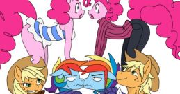 Literally The Mane 6 combined (My Little Pony Friendship is Magic) Type your text to hear it in the voice of literally The