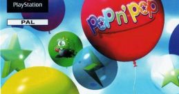 Pop 'n' Pop ぽっぷんぽっぷ - Video Game Video game from Pop 'n' Pop ぽっぷんぽっぷ for PS1. Published by JVC, Taito