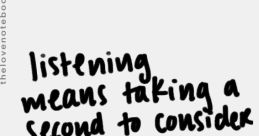 If you’re listening whoa The first that greets your ears is a low, rumbling whoa. It seems to come from deep within the