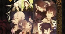 Collage of characters from DIABOLIK LOVERS Bloody SCREAM showcasing dramatic expressions and gothic aesthetics.