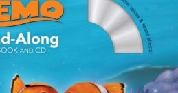 Finding Nemo Read-Along CD cover featuring beloved clownfish characters in vibrant underwater scenery.