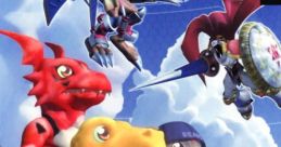 Colorful Digimon characters from Digimon World 3 unite on the cover, representing a classic video game adventure.