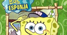 Bob Esponja saluda en la 1ª Temporada de la serie, mostrando su característico entusiasmo y alegría.