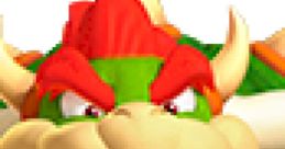 Bowser's fierce expression in Mario Party 2, showcasing his iconic spiked shell and menacing teeth in vibrant colors.