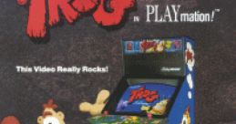 Trog! Trog in PLAYmation! - Video Game Video game from Trog! Trog in PLAYmation! for Arcade. Published by Bally Midway