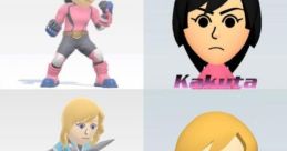 Mii Voices (Female) - Super Smash Bros. Ultimate The of the Mii's dash in Super Smash Bros. is a sharp, calculated noise