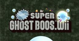 New Super Mario Bros. Wii - Ghostly Super Ghost Boos Wii (Homebrew) - Video Game Video game from New Super Mario Bros.