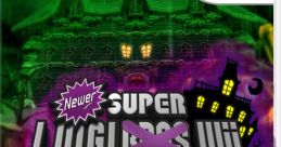 New Super Mario Bros. Wii - Newer Super Luigi Wii Dark Moon (Homebrew) - Video Game Video game from New Super Mario Bros.