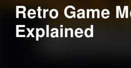 Retro Game Mechanics Explained TV show details, rating 8, exploring classic gaming concepts and nostalgia since 2016.