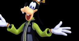 Goofy character in a vibrant outfit, showcasing his signature playful pose and cheerful expression. Perfect for Disney fans!