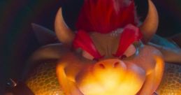 Bowser, voiced by Jack Black, holds a glowing star in a powerful stance from The Super Mario Bros. Movie.