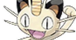 Meowth from Pokémon Snap, playfully posing with a cheerful expression and distinctive features. Perfect for Pokémon fans!